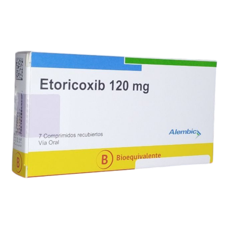 Etoricoxib 120 MG x 7 Comprimidos Alembic