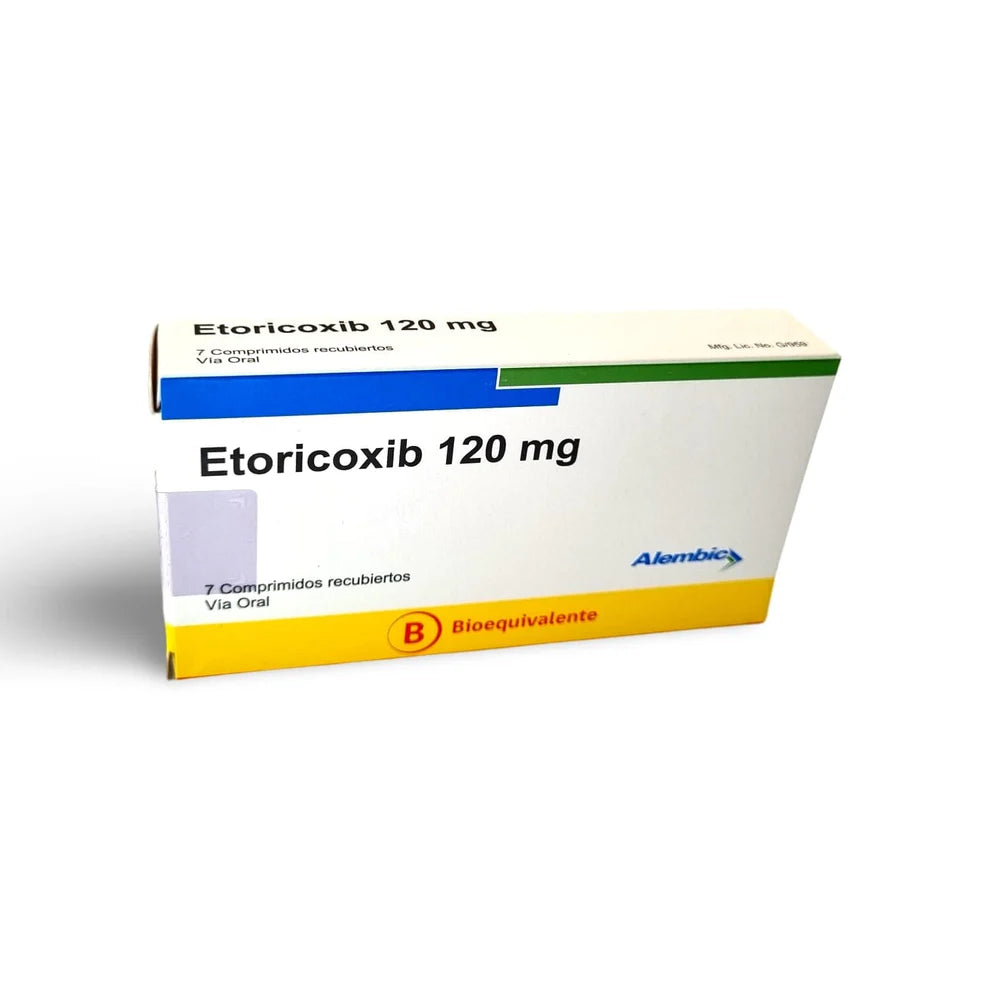 Etoricoxib 120 MG x 7 Comprimidos Alembic