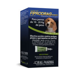 Fiprodrag pipeta perros de 10-20 Kg