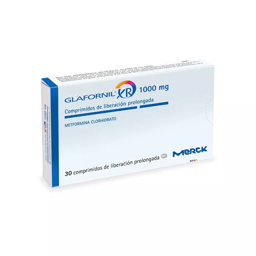 Glafornil XR 1000 MG x 30 Comprimidos