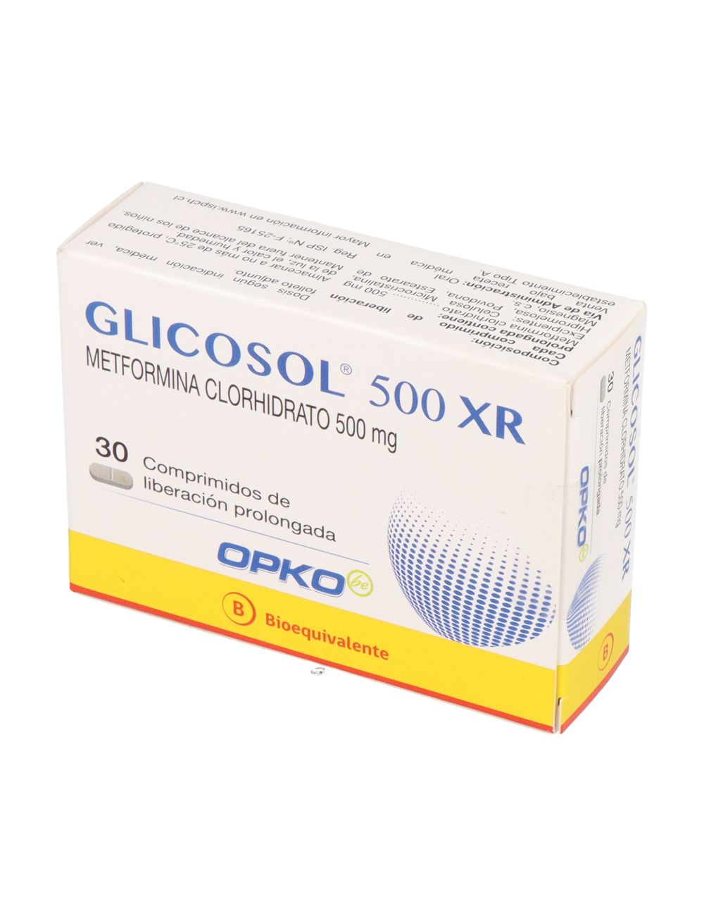 Glicosol 500 MG x 30 Comprimidos