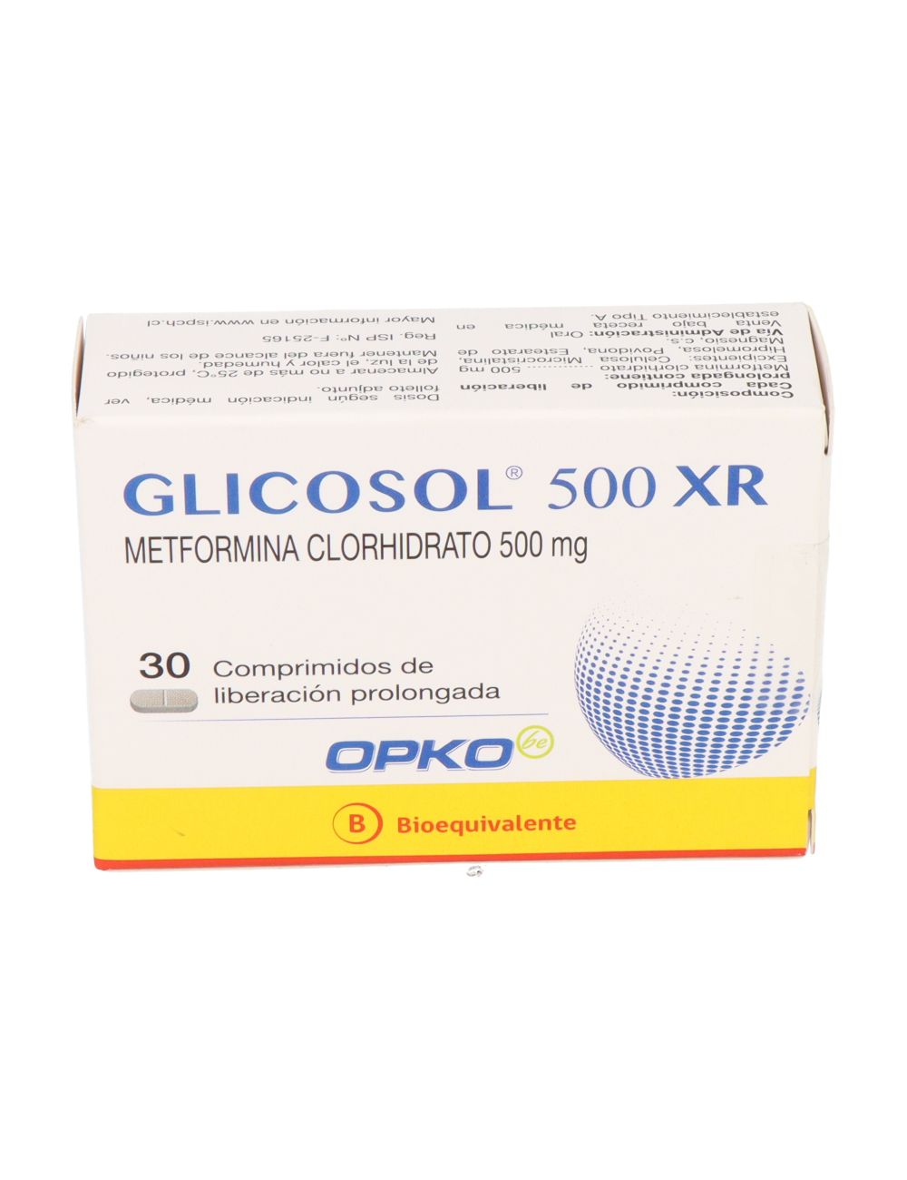 Glicosol 500 MG x 30 Comprimidos
