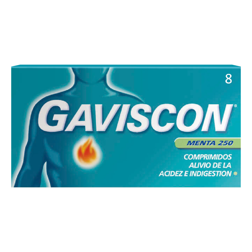 Gaviscon Menta x 8 Comprimidos