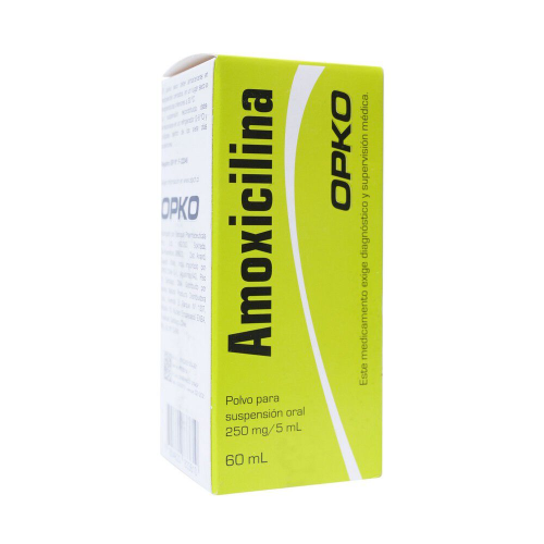 Amoxicilina 250 MG / 5 ML x 60 ML Opko