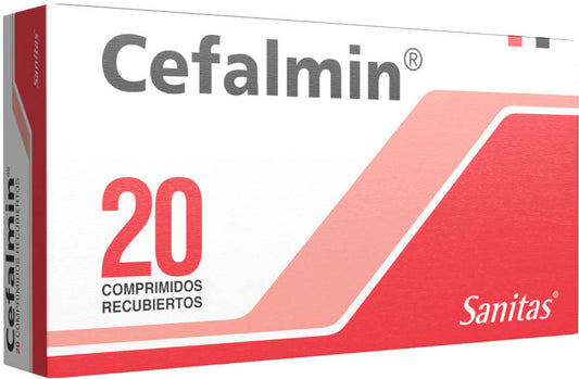 Cefalmin x 20 Comprimidos Recubiertos