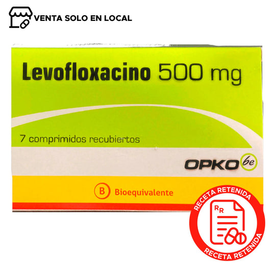 Levofloxacino 500 MG x 7 Comprimidos Opko