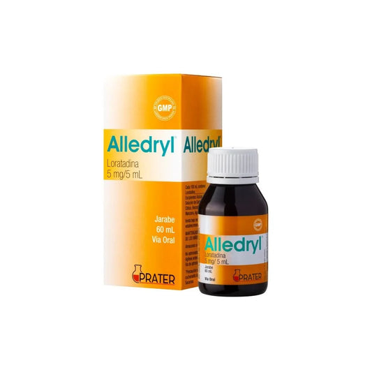 Alledryl Loratadina 5 MG / 5 ML 60 ML