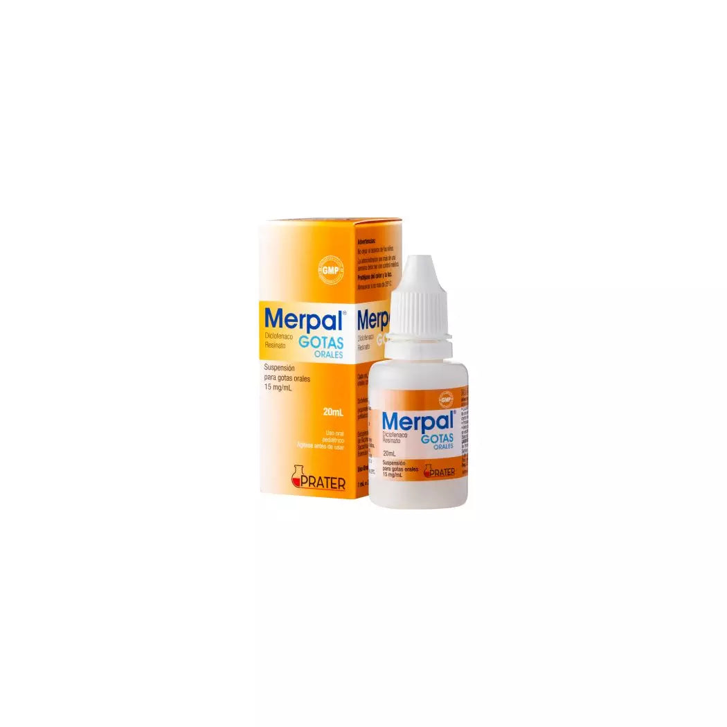 Merpal Gotas Diclofenaco Resinado 15 MG / ML