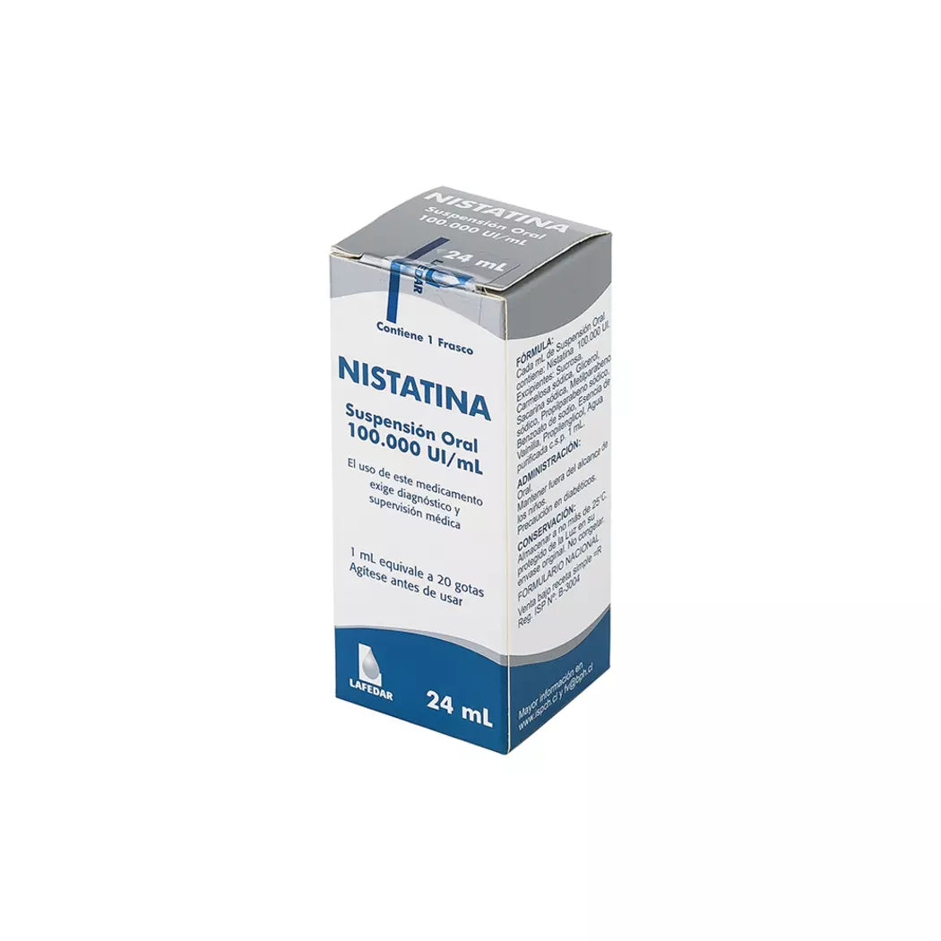 Nistatina Gotas 100.000 UI 24 ML