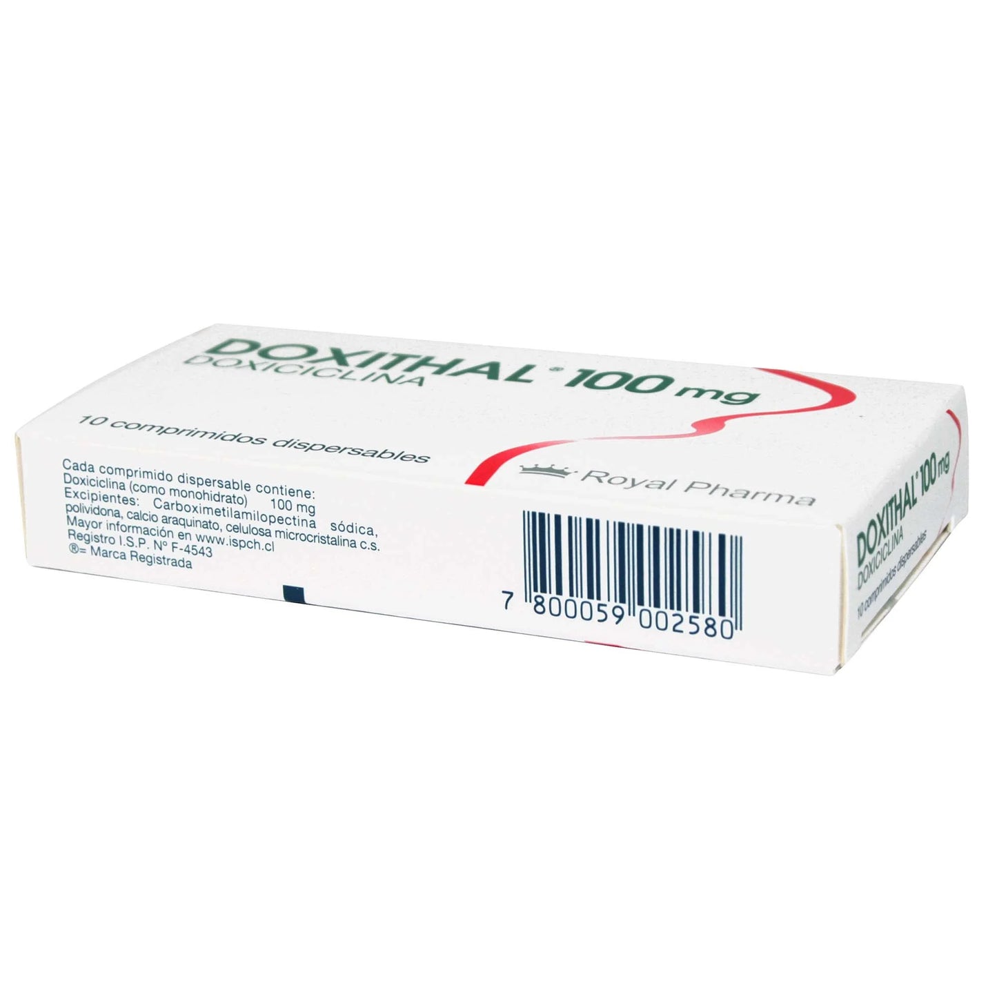 Doxithal Doxiciclina 100 mg x 10 Cápsulas