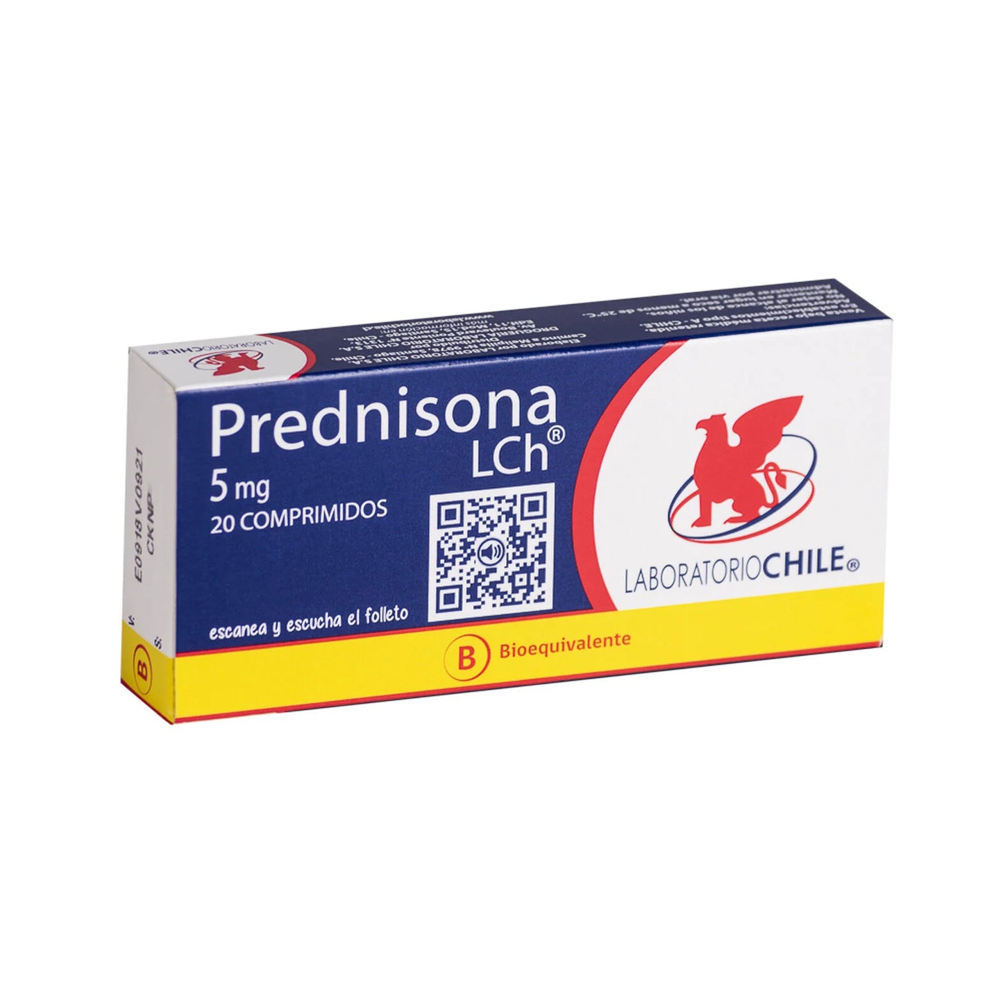 Prednisona 5 mg x 20 Comprimidos