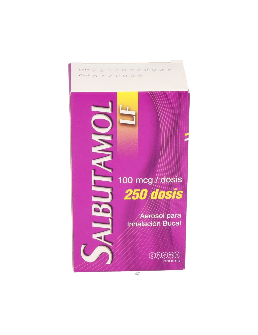Salbutamol Chemofarma 100 MCG x 250 Dosis