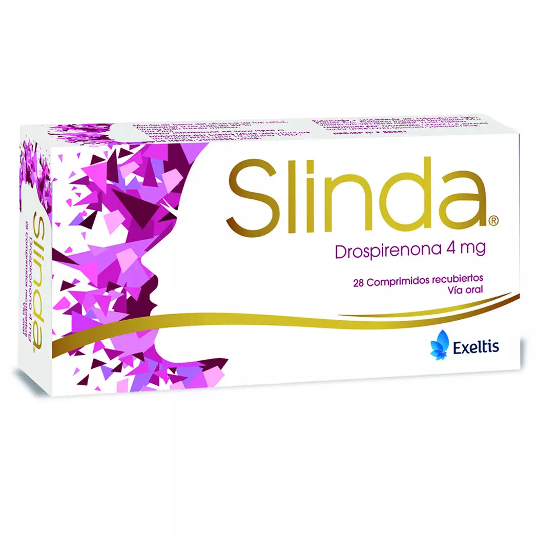 Slinda Drospirenona 4 MG x 28 Comprimidos