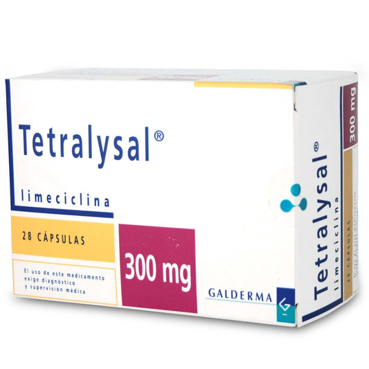 Tetralysal Limeciclina 300 mg x 28 Cápsulas