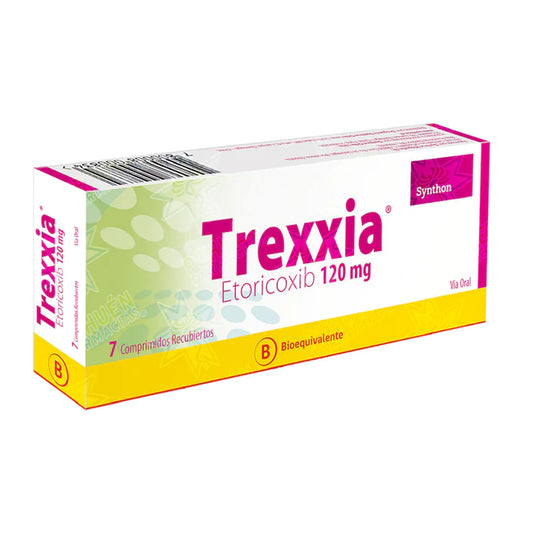 Trexxia Etoricoxib 120 MG 7 Comprimidos