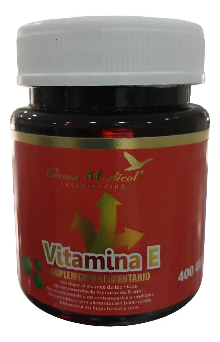 Vitamina E 400 UI 30 Cápsulas Green Medical