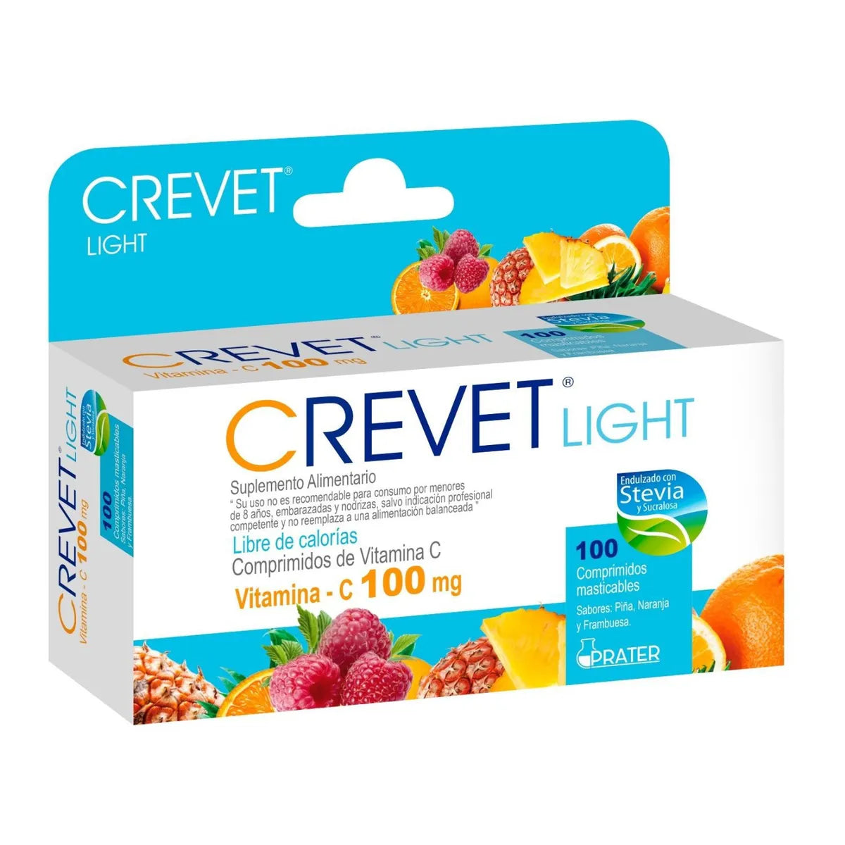 Crevet Light Vitamina C 100 MG