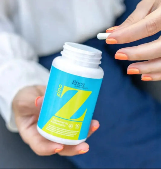 Zinc 15 MG x 90 Cápsulas Rhea Supplements